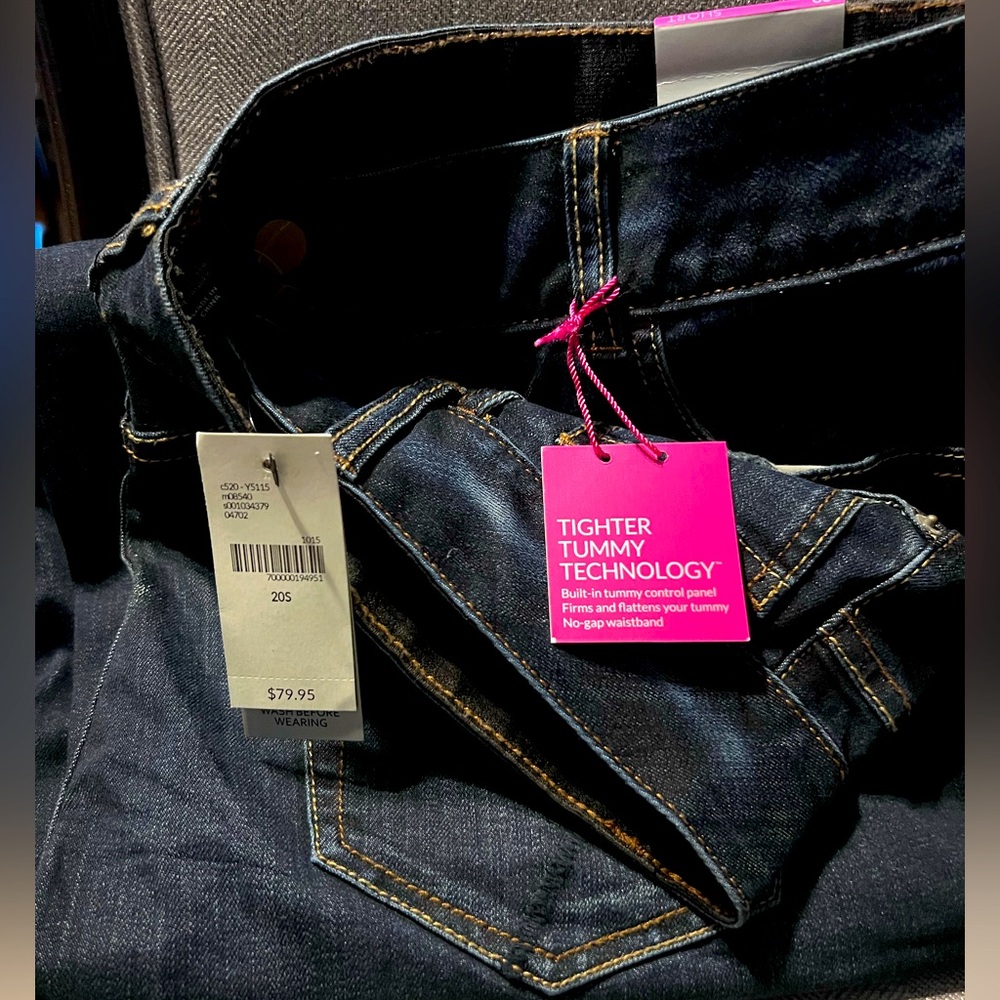 Lane Bryant Tighter Tummy Technology Bootcut Jeans Women’s Size 20 Short